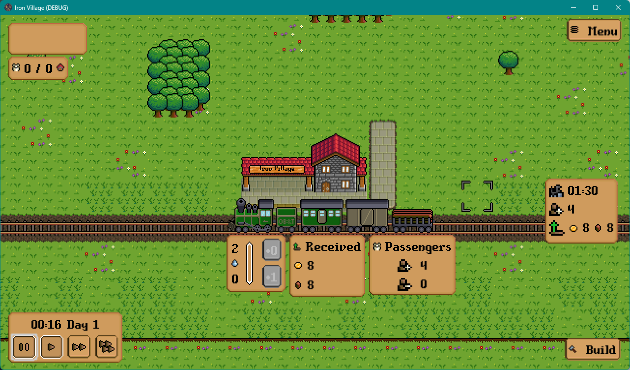 A screenshot of the new train UI applied to an actual train in the game.